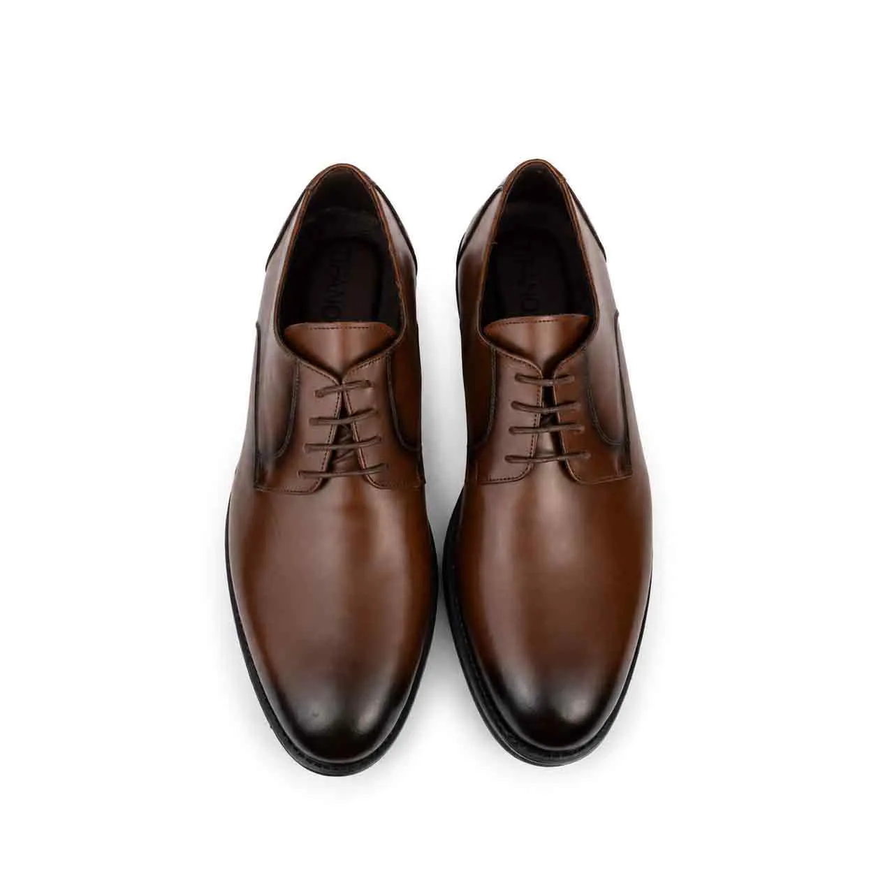 Chaussure homme 101-2 marron verni   miniature